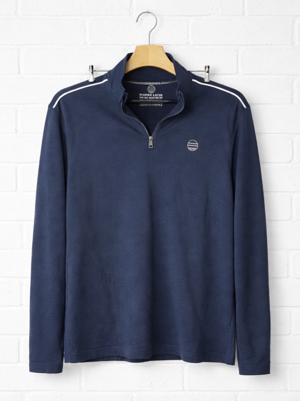 Marine Layer Air Quarter Zip Pullover Navy Lightweight Coastal Dadcore Golf M